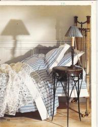 6172 dessus de lit motif � assembler crochet d'art