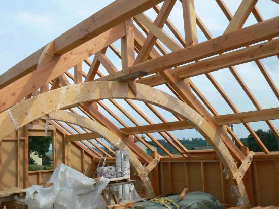 charpente bois moderne