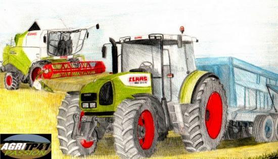 Pin Le Coloriage Claas Pour Imprimer Clique Sur on Pinterest coloriages fr coloriages coloriage claas