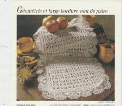 9517 chemin de table diana91 crochet d'art