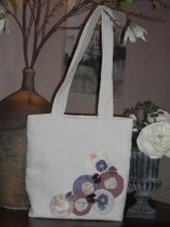 SAC BESACE BLANC