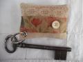 PORTE CLE ROSE 1