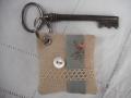 PORTE CLE ROSE 2