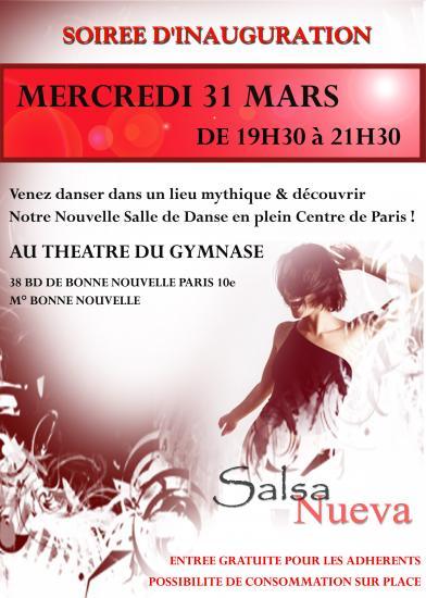 Soir&eacute;e d'inauguration SalsaNueva 