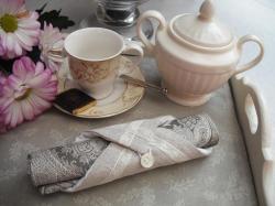 PORTE SERVIETTE LIN