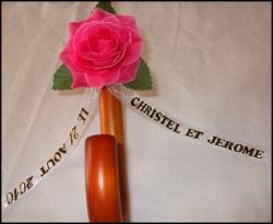 Pr&eacute;noms et date du mariage