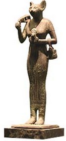 Figurine de la déesse Bastet Figurine de la déesse Bastet