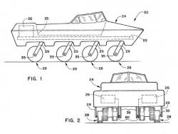 1 / 3 wheel patent off road vehicle