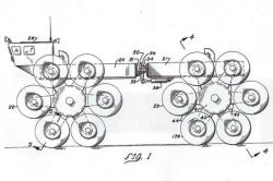 patent of a star wheeled vehicle