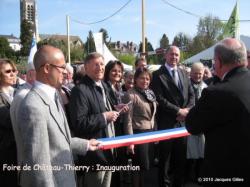 Foire de Ch&acirc;teau-Thierry : l'inauguration