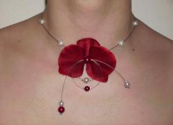 Collier Mariage, Mari&eacute;e et Soir&eacute;e "Floralie"