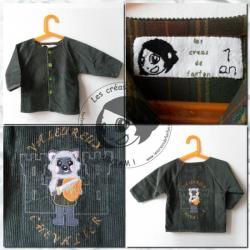 Veste raglan 1an Chatchevalier Maxime