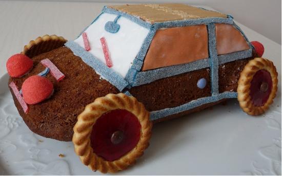 Gâteau d'anniversaire voiture Recettes Swissmilk