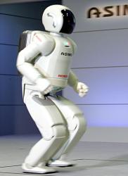 Honda Asimo, very successful with its humanoid form 