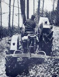 Pekrzett tractor equipped with K. Neumeier system
