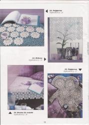 37191 mod�le napperon crochet d'art catalogue crochet cr�ation 32