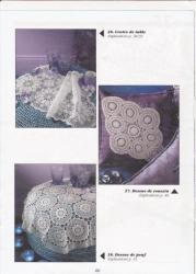 37192 mod�le napperon crochet d'art catalogue crochet cr�ation 32