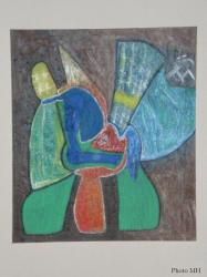 Awal&eacute; &agrave; Yaound&eacute;, exposition de peintures