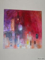 Awal&eacute; &agrave; Yaound&eacute;, exposition de peintures