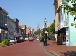 rue commer&ccedil;ante &agrave; Annapolis