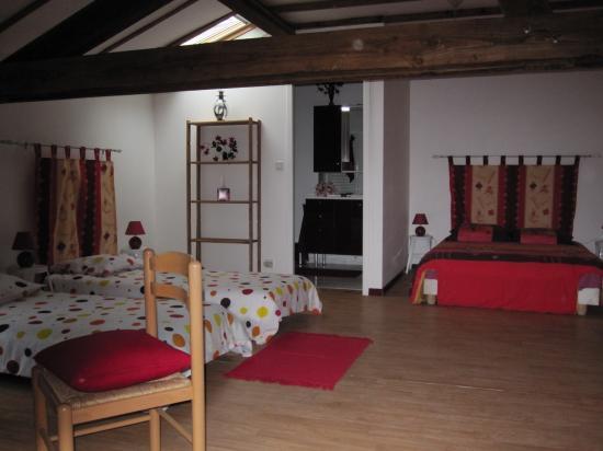 Chambre à l'étage