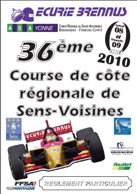 Course de cote de Sens Voisines 2010