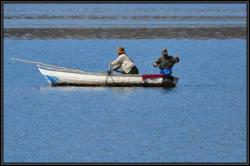 Couple de p&ecirc;cheurs