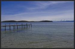 Paysage paradisiaque sur l'&icirc;le du soleil