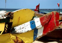 Sur la plage de Kayar (S�n�gal)