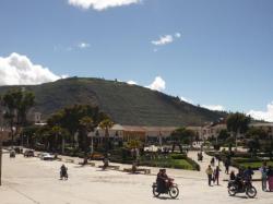 Plaza central - Huamachuco