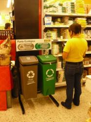 Promotion pour le recyclage a Popayan en Colombie