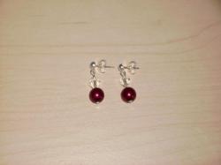 Boucle d'oreille Mariage, Mari&eacute;e et Soir&eacute;e "Cristaline"