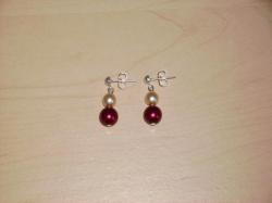 Boucle d'oreille Mariage, Mari&eacute;e et Soir&eacute;e "Amour"