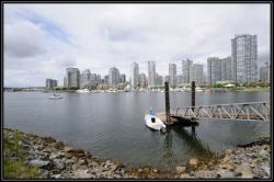 Vancouver sous les nuages