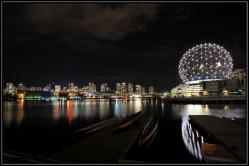 Vancouver by night
