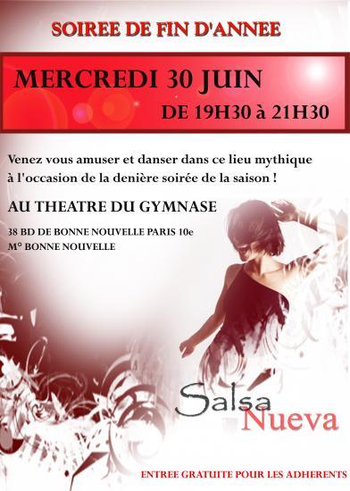 Soir&eacute;e de Fin d'Ann&eacute;e SalsaNueva