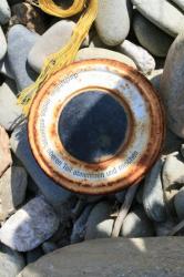 D&eacute;chets rejet&eacute;s en Baie d'Audierne apr&eacute;s une temp&ecirc;te