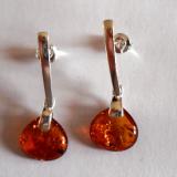 Boucle d'Oreille Ambre - BK1810