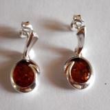 Boucle d'Oreille Ambre - BK1874